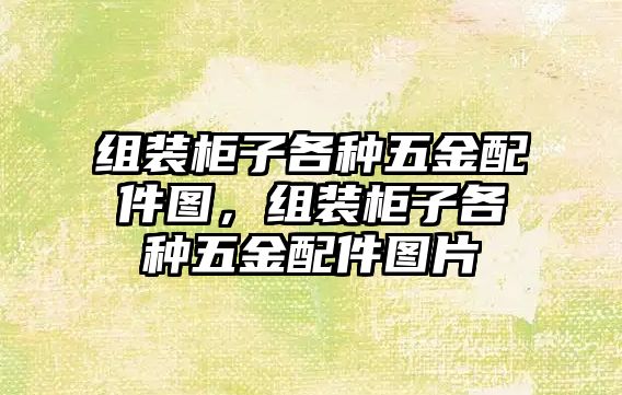 組裝柜子各種五金配件圖，組裝柜子各種五金配件圖片